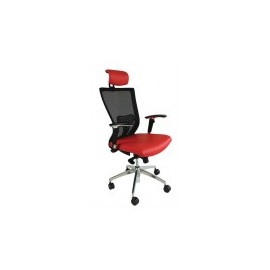 Silla ejecutiva WEB Techno Leather/E Fabric